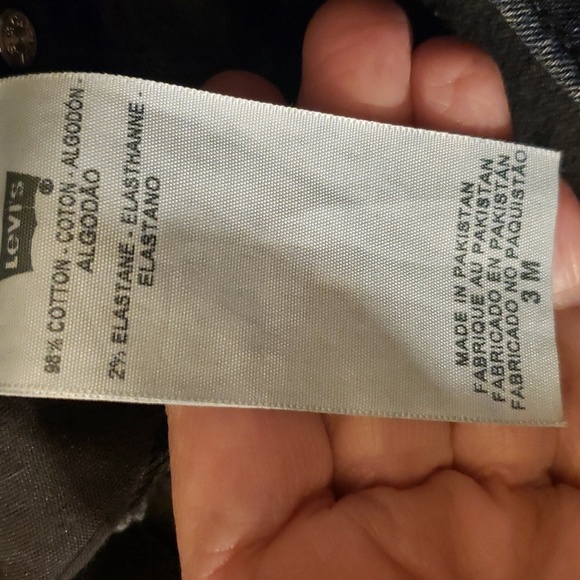 Women’s Juniors Levis 535 Legging Jeans Dark Acid Wash - Picture 7 of 7